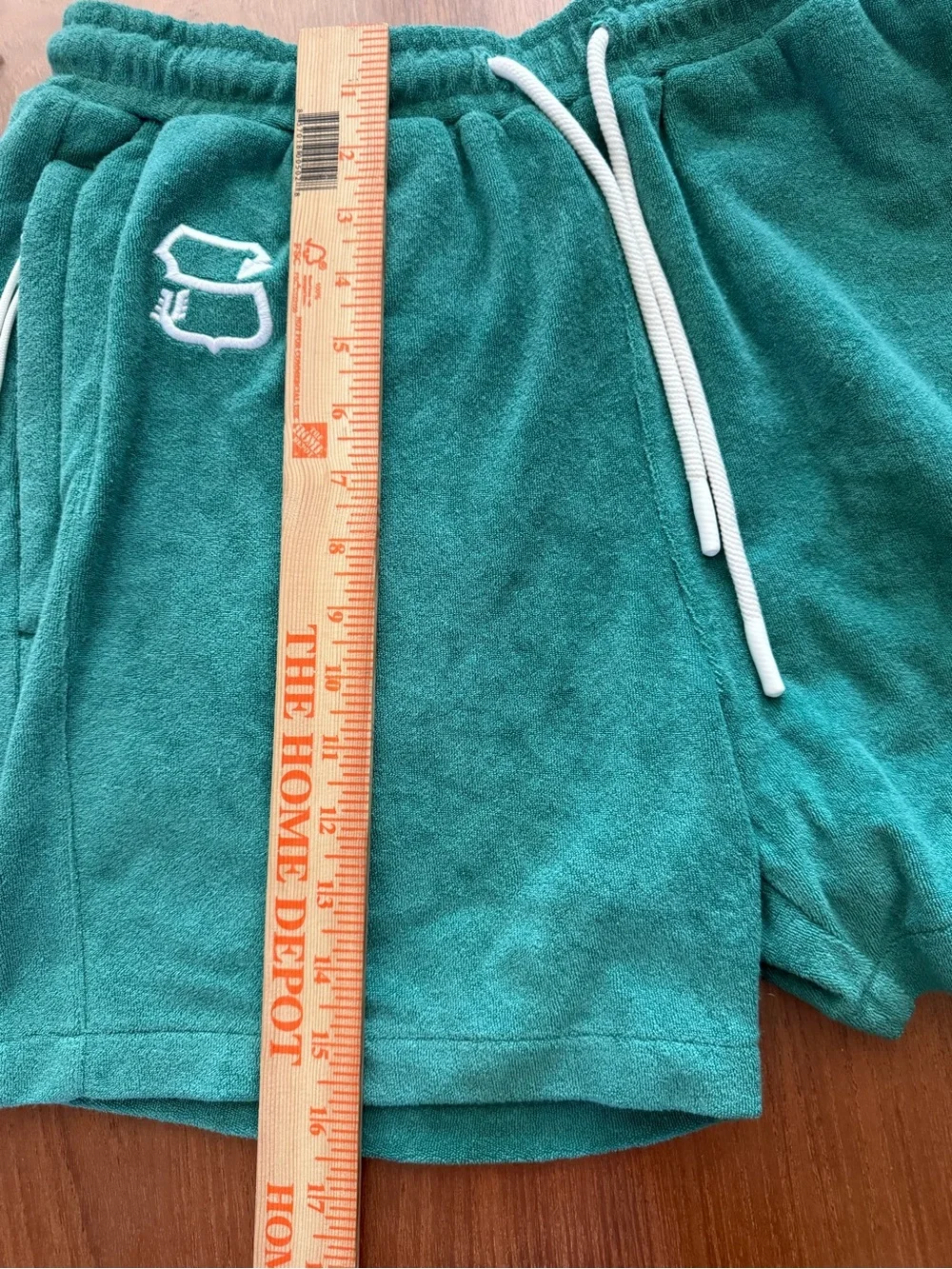 Sugarloaf Social Club x Byrdie Golf Terry Cloth Shorts Medium Green